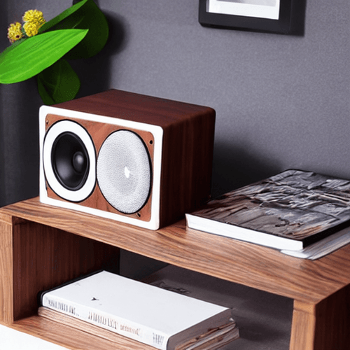 Techlina - Pierino Bookshelf Wireless Speaker