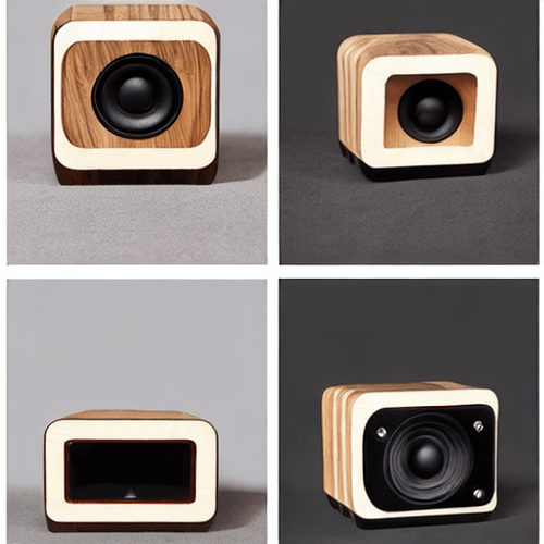 Clicmo - Jaqaun Bookshelf Wireless Speaker