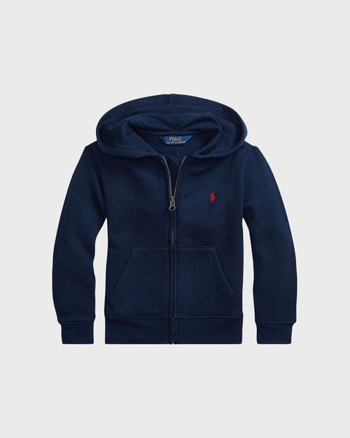 Boy's Knitted Fleece Hoodie, Size 2-7