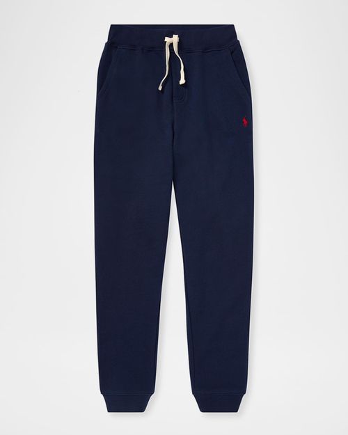 Boy's Fleece Jogger Pants, Size S-XL