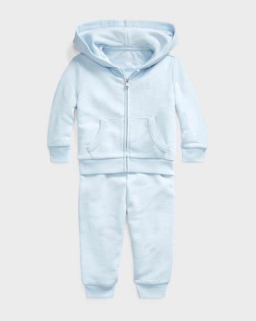 Boy's Atlantic Terry Fleece Jogger Set, Sizes 3M-24M