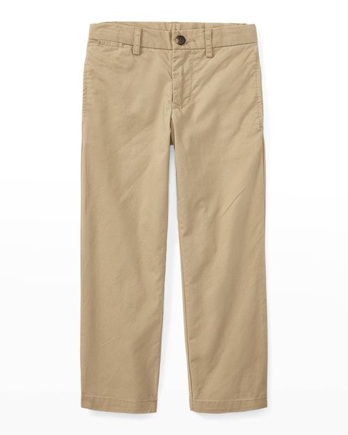 Boy's Flat Front Chino Pants, Size 2-3