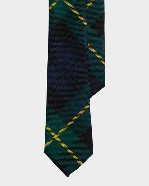 Boy's Tartan-Print Necktie