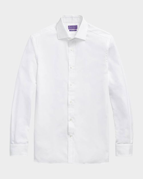 Men's Aston Solid Poplin Sport Shirt