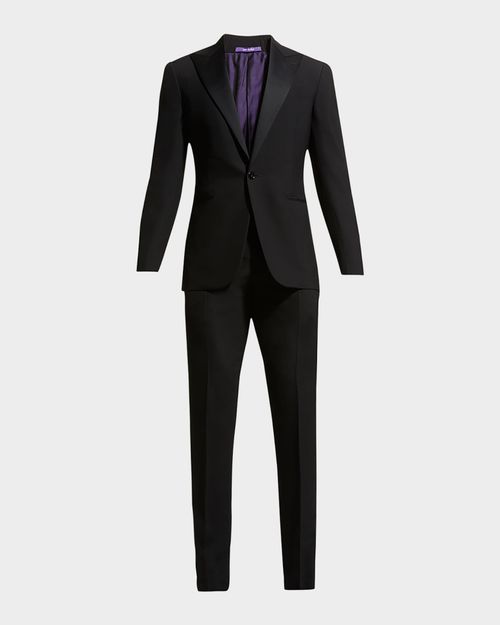 Men's Gregory Wool Barathea Peak Tuxedo