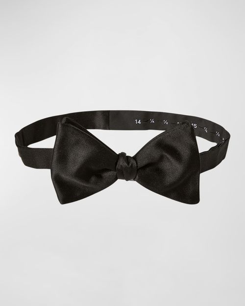 Men's Pre-Tied Silk Bow Tie
