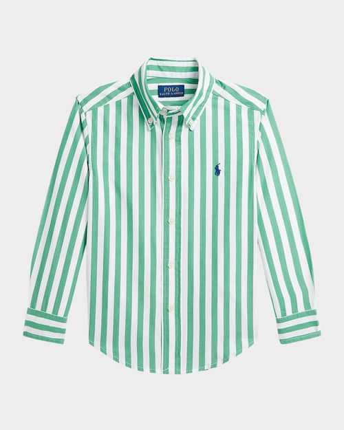 Boy's Striped Sport Shirt