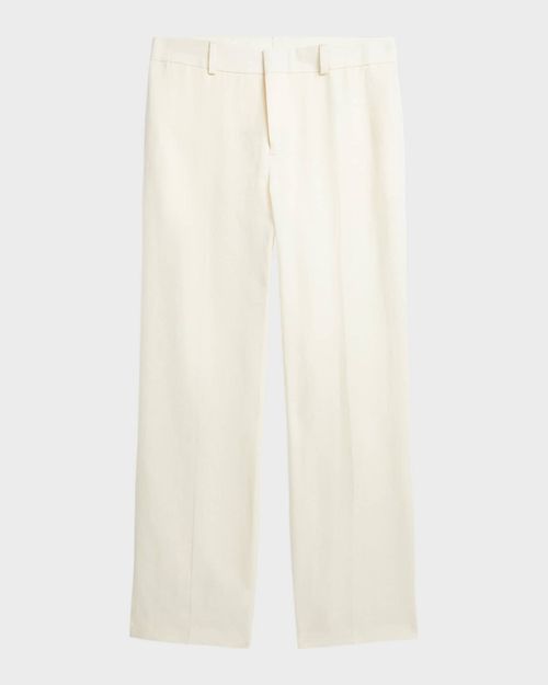 Boy's Solid Linen Tailored Trousers