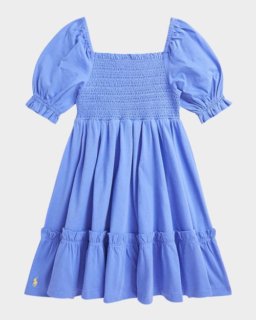 Girl's Smocked Day Dress
