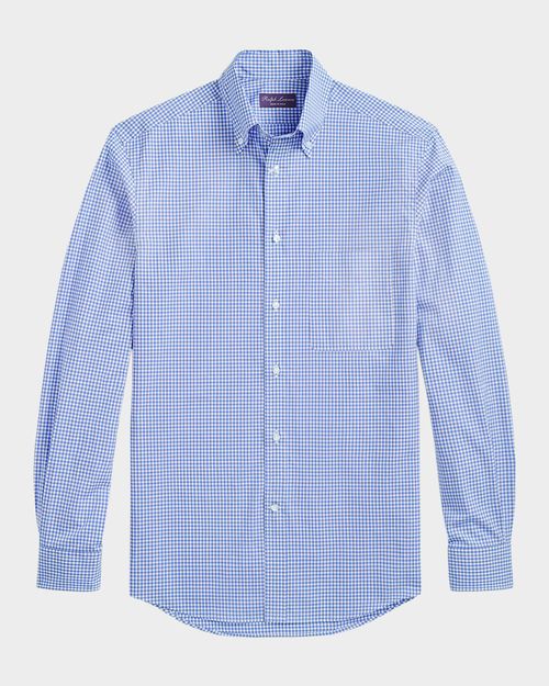 Men's Gingham Sport Shirt
