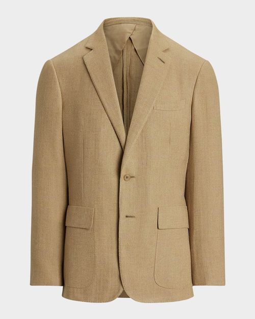 Men's Kent Hand-Tailored Herringbone Jacket