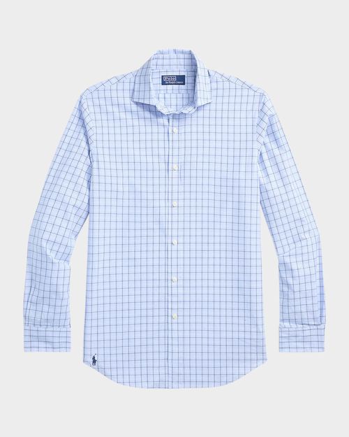 Men's Classic-Fit Check Poplin Shirt