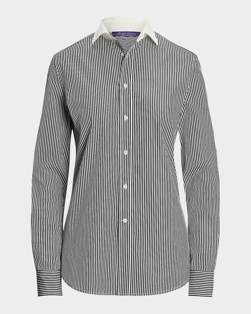 Destry Bengal Striped Button-Down Shirt