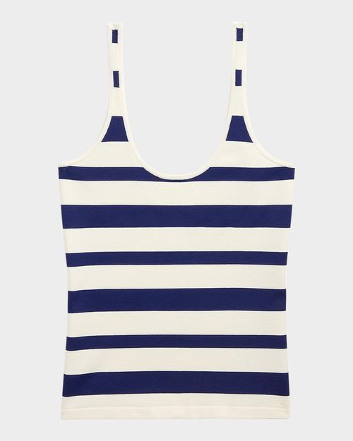 Striped Knit Tank Top