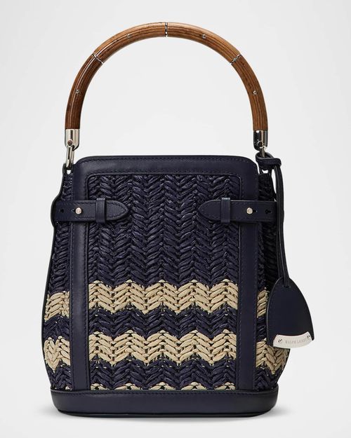 The Ralph Small Chevron Bucket Bag