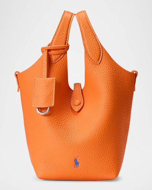The Polo Play Pebbled Leather Crossbody Bag