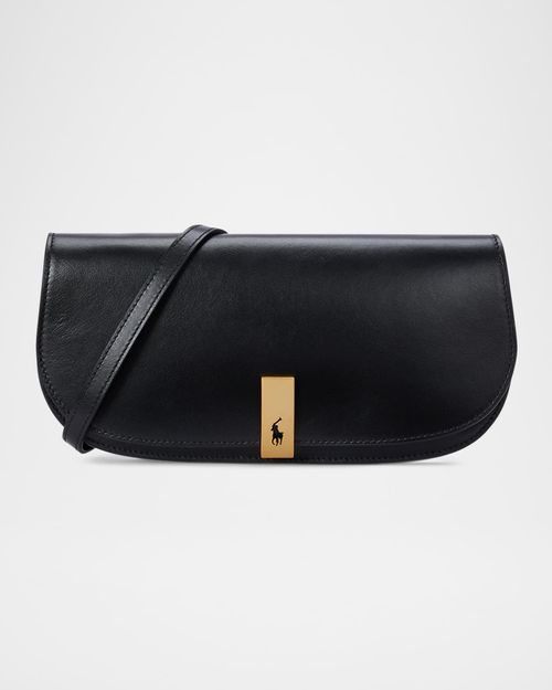 Polo ID Medium Leather Clutch Bag