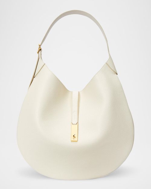 Polo ID Medium Leather Shoulder Bag