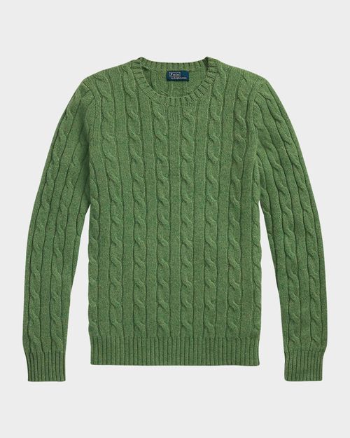 Cable-Knit Cashmere Sweater